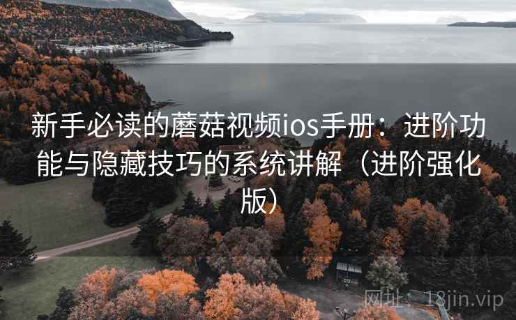 新手必读的蘑菇视频ios手册：进阶功能与隐藏技巧的系统讲解（进阶强化版）