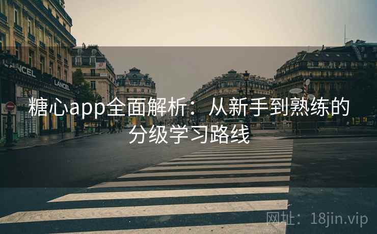 糖心app全面解析:从新手到熟练的分级学习路线 糖心app全面解析:从新手到熟练的分级学习路线