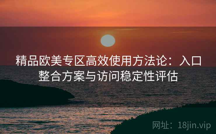 精品欧美专区高效使用方法论:入口整合方案与访问稳定性评估 精品欧美专区高效使用方法论:入口整合方案与访问稳定性评估